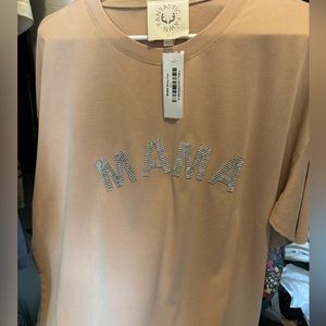 Rhinestone “Mama” shirt